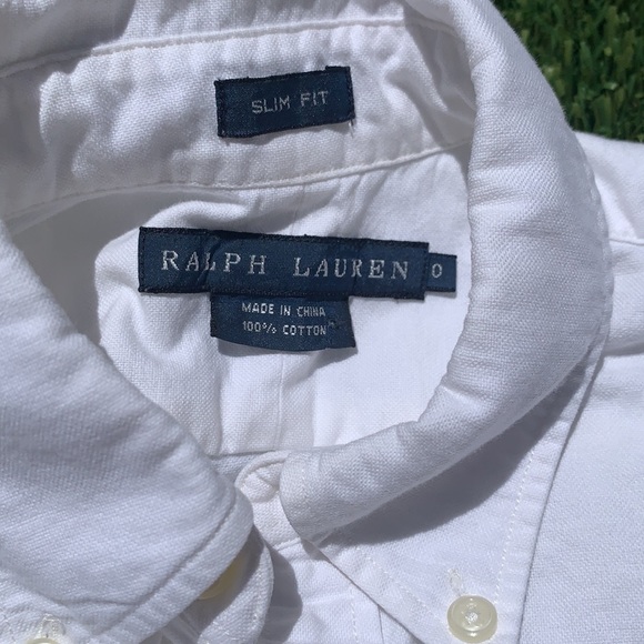 Ralph Lauren White Button Down - Picture 2 of 7